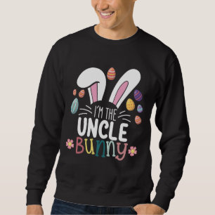 I'm The Uncle Bunny Easter Family Matching Sweatshirt