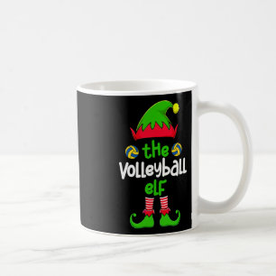 I'm The Volleyball Elf Christmas Family Matching P Coffee Mug