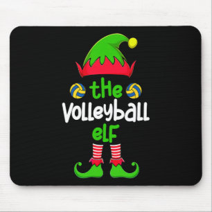 I'm The Volleyball Elf Christmas Family Matching P Mouse Pad