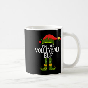 I'm The Volleyball Elf Funny Matching Christmas Co Coffee Mug