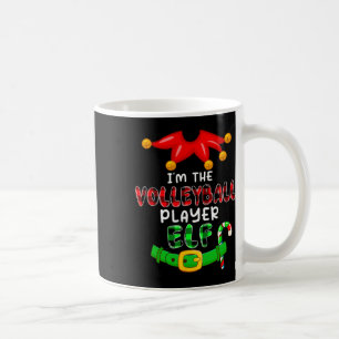 I'm The Volleyball Player Elf Xmas Costumes Elf Lo Coffee Mug