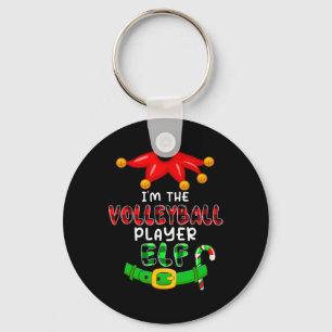 I'm The Volleyball Player Elf Xmas Costumes Elf Lo Key Ring