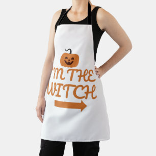I'm the Witch Halloween Apron