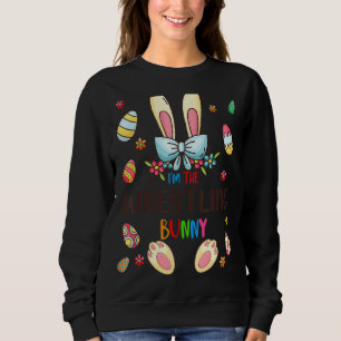 I'm The Wrestling Bunny Easter Day Matching Family Sweatshirt