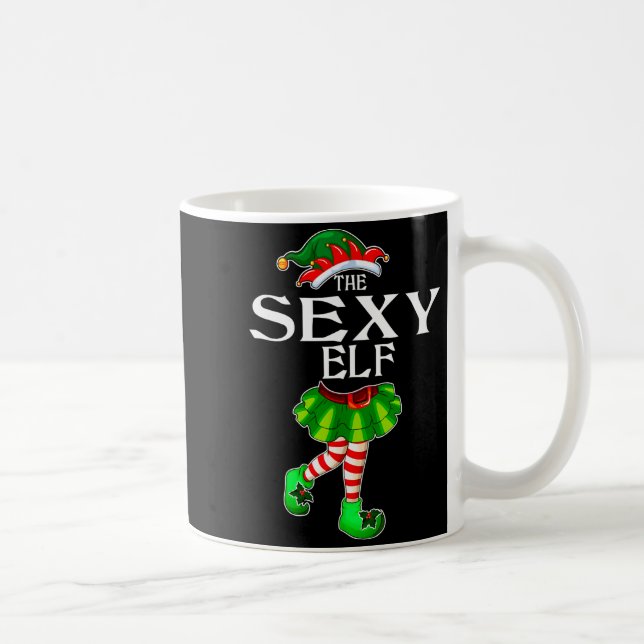 I'm The Y Elf Christmas Matching Family Group Funn Coffee Mug (Right)
