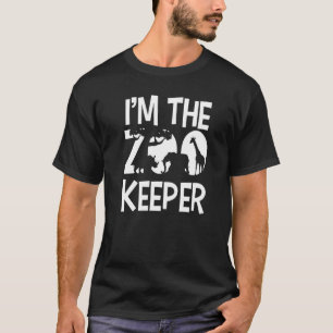 I'm The Zookeeper Keeping Zoos Zoo Keeper Zookeepi T-Shirt