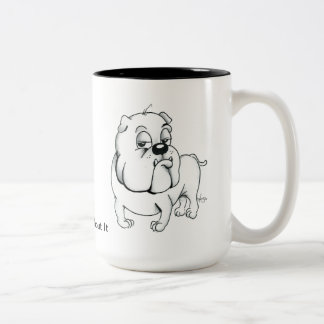 I'm Thinking About it Bulldog Coffee Mug