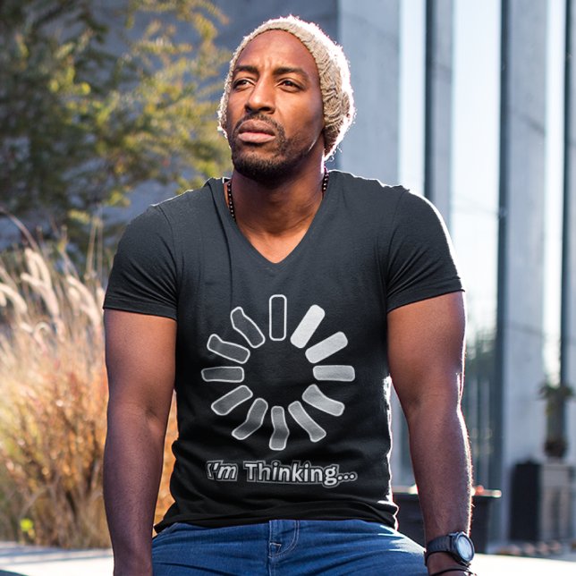 "I'm Thinking" Funny Sayings Men's Humour Style  T-Shirt (Creator Uploaded)