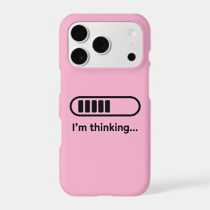 I'm Thinking... Loading Progress Bar Pink Minimali