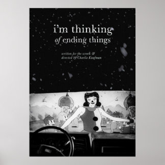Im thinking of ending things  Movie Poster