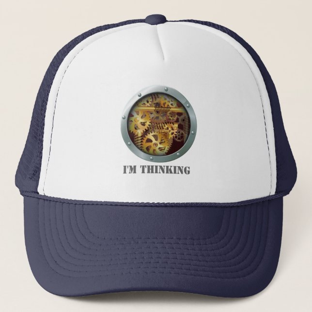 I'M THINKING TRUCKER HAT (Front)