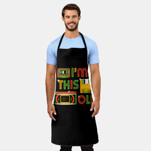 I'm this old reto tech apron
