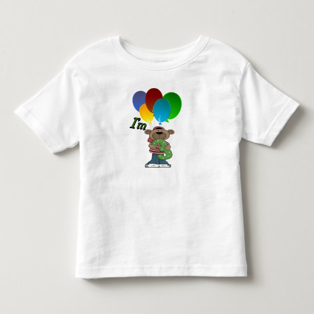 Im Three Toddler T-Shirt (Front)