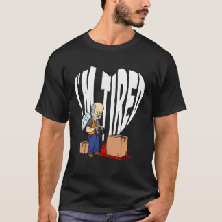 Im Tired Heart Coworker Swagazon Associate Valenti T-Shirt