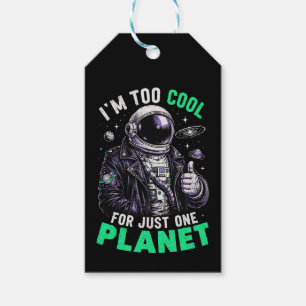 I'm too cool for just one planet gift tags
