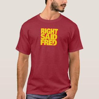  "I'm Too Sexy" by Right Said Fred - Iconic T-Shirt