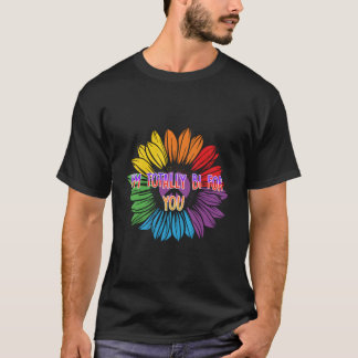 Im Totally Bi For You Biual Bi Pride Lgbtq T-Shirt