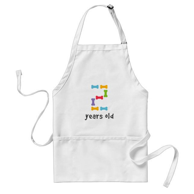 I'm Two Years Old Standard Apron (Front)