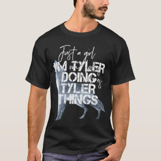 I'M Tyler Doing Tyler Things Funny Christmas Gift  T-Shirt
