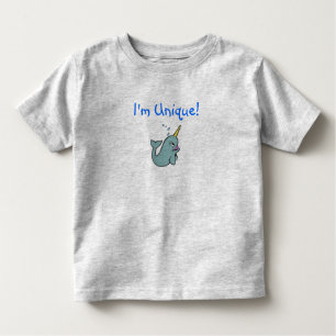I'm Unique! (Narwhal) Toddler T-Shirt
