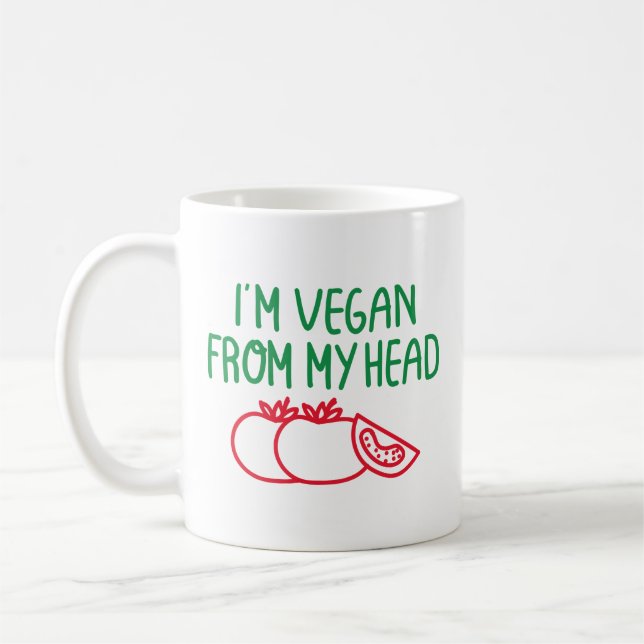 I'm Vegan Coffee Mug (Left)