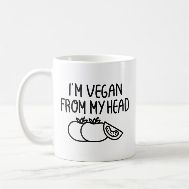 I'm Vegan Coffee Mug (Left)