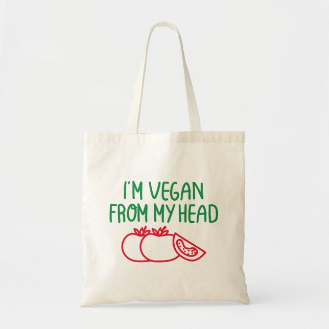 I'm Vegan Tote Bag (Front)