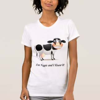 I'm Veggie and I know it Ladies Petite T-Shirt