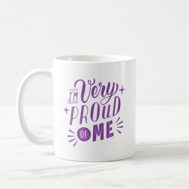 i'm very proud of me coffee mug (Left)