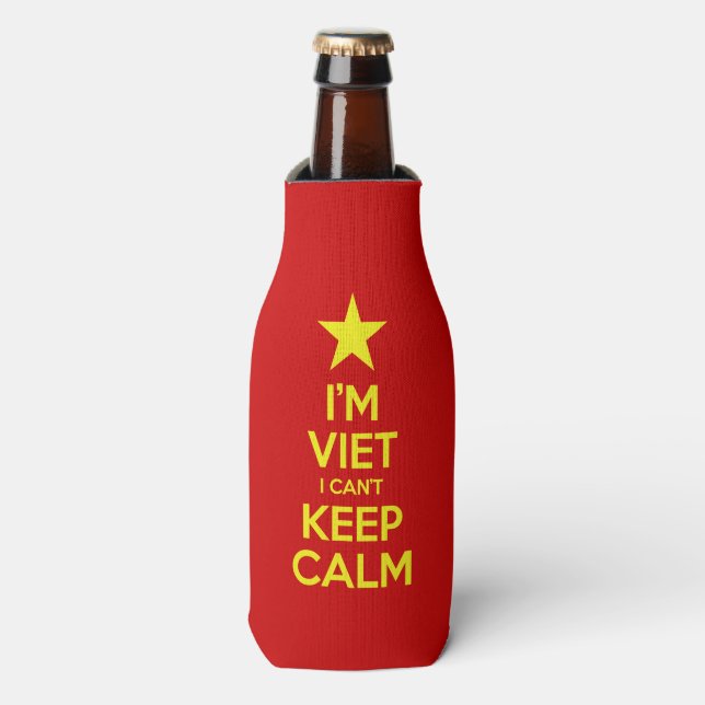 I'm Viet I Can't Keep Calm Bottle Cooler (Bottle Front)