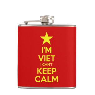 I'm Viet I Can't Keep Calm Hip Flask