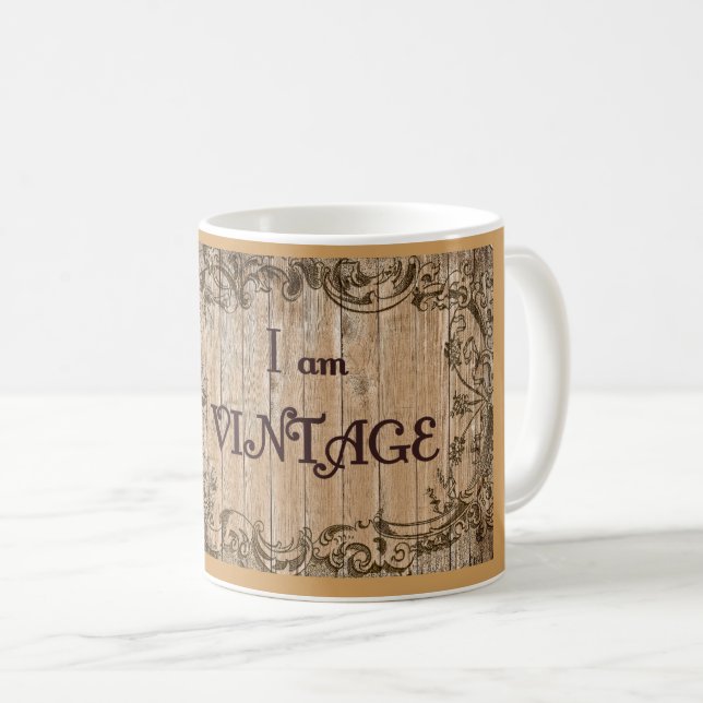I'm Vintage Coffee Mug (Front Right)