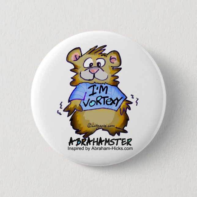 I'm Vortexy 6 Cm Round Badge (Front)
