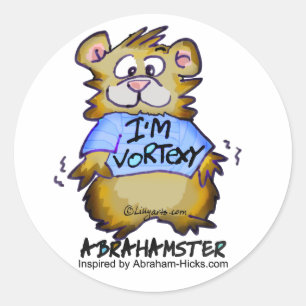 I'm Vortexy Classic Round Sticker