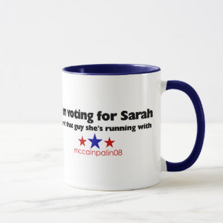 I'm Voting For Sarah Mug