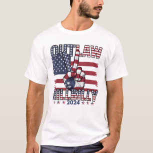 I'm Voting For the Outlaw and the Hillbilly 2024 T-Shirt