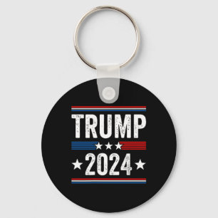 I'm Voting For The Outlaw And The Hillbilly 2 Side Key Ring