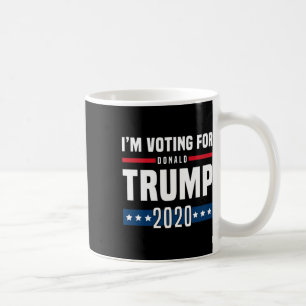 I'm Voting For Trump Election Coffee Mug
