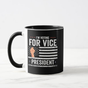 I'm Voting For Vice President Trump Election Gift Mug