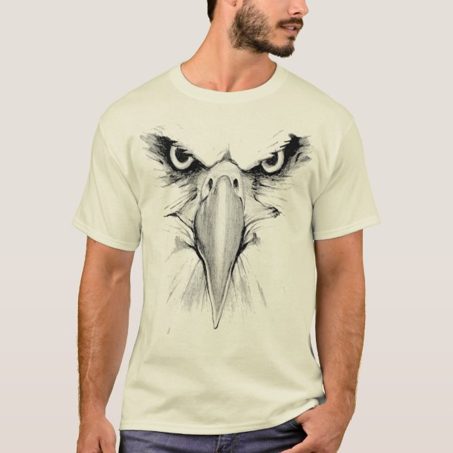 I'm Watching You Eagle Headface T-Shirt (Front)