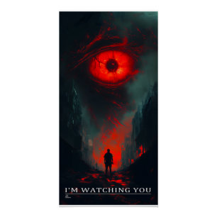 I'm watching you poster