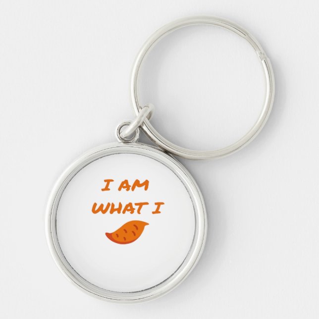 I'm What I Yam Classic Key Ring (Front)