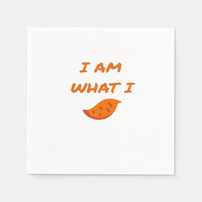 I'm What I Yam Classic Napkin (Front)