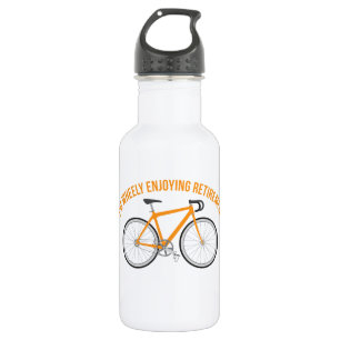 I'm Wheely Enjoying Retirement Funny Bicycle 532 Ml Water Bottle