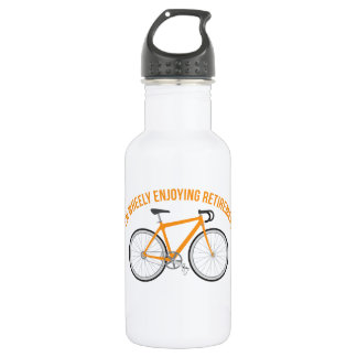 I'm Wheely Enjoying Retirement Funny Bicycle 532 Ml Water Bottle