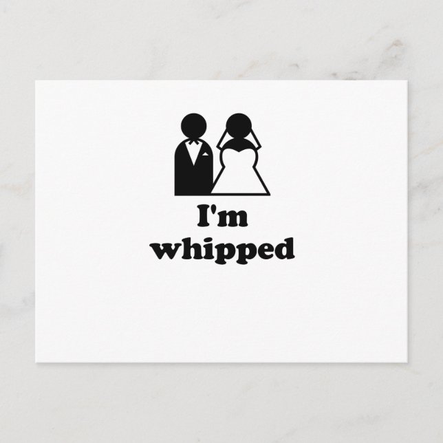 Im Whipped Postcard (Front)