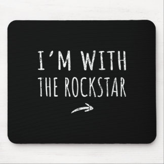 Im With Actorstar Matching Lazy Halloween Costume Mouse Pad