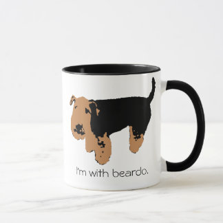 I'm With Beardo Mug