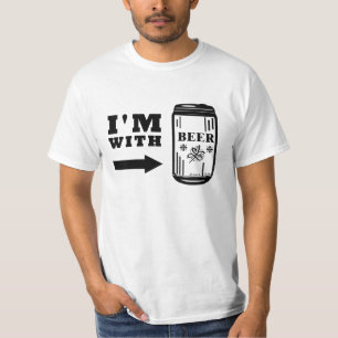 I'm With Beer T-Shirt
