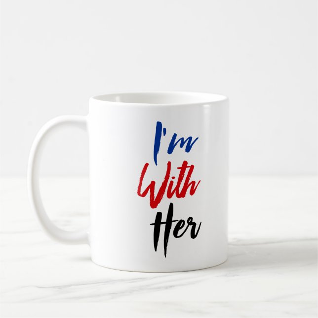 I'm With Her Coffee Mug (Left)